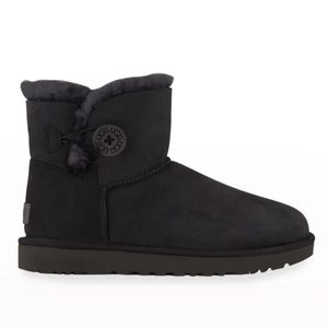 UGG - Mini Bailey Button II Genuine Shearling Boot